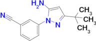 3-(5-Amino-3-(tert-butyl)-1H-pyrazol-1-yl)benzonitrile