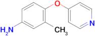 3-Methyl-4-(pyridin-4-yloxy)aniline