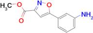 Methyl 5-(3-aminophenyl)isoxazole-3-carboxylate