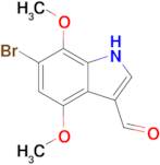 6-Bromo-4,7-dimethoxy-1H-indole-3-carbaldehyde