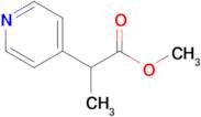 Methyl 2-(pyridin-4-yl)propanoate