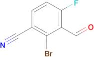 2-Bromo-4-fluoro-3-formylbenzonitrile