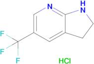 5-(Trifluoromethyl)-2,3-dihydro-1H-pyrrolo[2,3-b]pyridine hydrochloride