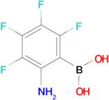 (2-Amino-3,4,5,6-tetrafluorophenyl)boronic acid