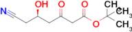 tert-Butyl (R)-6-cyano-5-hydroxy-3-oxohexanoate