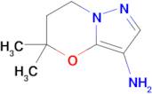 5,5-Dimethyl-6,7-dihydro-5H-pyrazolo[5,1-b][1,3]oxazin-3-amine