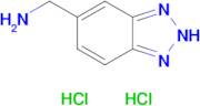 1-(2H-1,2,3-benzotriazol-5-yl)methanamine dihydrochloride