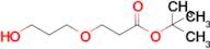 t-Butyl 3-(hydroxypropoxyl)-propanoate