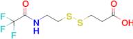 3-((2-(2,2,2-Trifluoroacetamido)ethyl)disulfanyl)propanoic acid