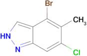 4-bromo-6-chloro-5-methyl-2H-indazole