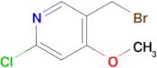 5-(Bromomethyl)-2-chloro-4-methoxypyridine