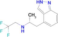 [(2R)-1-(2H-indazol-4-yl)propan-2-yl](2,2,2-trifluoroethyl)amine