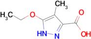 5-Ethoxy-4-methyl-1H-pyrazole-3-carboxylic acid