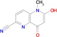 6-hydroxy-5-methyl-8-oxo-5,8-dihydro-1,5-naphthyridine-2-carbonitrile