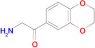 2-Amino-1-(2,3-dihydrobenzo[b][1,4]dioxin-6-yl)ethan-1-one