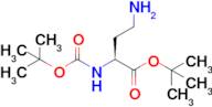 tert-Butyl (S)-4-amino-2-((tert-butoxycarbonyl)amino)butanoate