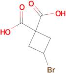 3-Bromocyclobutane-1,1-dicarboxylic acid