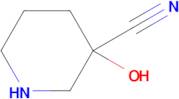 3-Hydroxypiperidine-3-carbonitrile