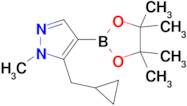 5-(Cyclopropylmethyl)-1-methyl-4-(4,4,5,5-tetramethyl-1,3,2-dioxaborolan-2-yl)-1H-pyrazole