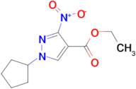 Ethyl 1-cyclopentyl-3-nitro-1H-pyrazole-4-carboxylate