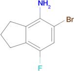 5-Bromo-7-fluoro-2,3-dihydro-1H-inden-4-amine