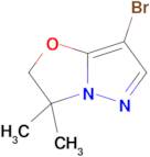 7-Bromo-3,3-dimethyl-2,3-dihydropyrazolo[5,1-b]oxazole