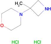 4-(3-Methylazetidin-3-yl)morpholine dihydrochloride