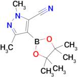 1,3-Dimethyl-4-(4,4,5,5-tetramethyl-1,3,2-dioxaborolan-2-yl)-1H-pyrazole-5-carbonitrile