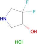 (R)-4,4-Difluoropyrrolidin-3-ol hydrochloride