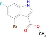 Methyl 4-bromo-6-fluoro-1H-indole-3-carboxylate