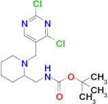 tert-Butyl ((1-((2,4-dichloropyrimidin-5-yl)methyl)piperidin-2-yl)methyl)carbamate