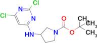 tert-Butyl 3-((2,6-dichloropyrimidin-4-yl)amino)pyrrolidine-1-carboxylate