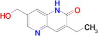 3-Ethyl-7-(hydroxymethyl)-1,5-naphthyridin-2(1H)-one