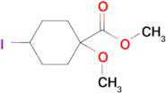 Methyl 4-iodo-1-methoxycyclohexane-1-carboxylate