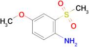 4-Methoxy-2-(methylsulfonyl)aniline