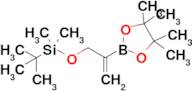 Tert-Butyldimethyl((2-(4,4,5,5-tetramethyl-1,3,2-dioxaborolan-2-yl)allyl)oxy)silane