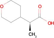 (S)-2-(Tetrahydro-2H-pyran-4-yl)propanoic acid