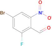 4-Bromo-2-fluoro-6-nitrobenzaldehyde