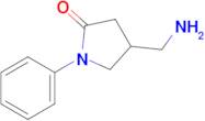 4-(Aminomethyl)-1-phenylpyrrolidin-2-one