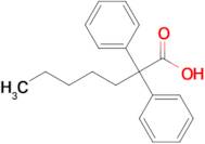 2,2-Diphenylheptanoic acid