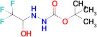 1-({[(tert-butoxy)carbonyl]amino}amino)-2,2,2-trifluoroethan-1-ol