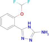 5-[2-(difluoromethoxy)phenyl]-4H-1,2,4-triazol-3-amine