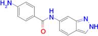 4-amino-N-(2H-indazol-6-yl)benzamide