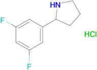 2-(3,5-Difluorophenyl)pyrrolidine hydrochloride