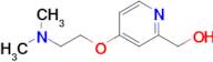 {4-[2-(dimethylamino)ethoxy]pyridin-2-yl}methanol