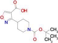 3-{1-[(tert-butoxy)carbonyl]piperidin-4-yl}-1,2-oxazole-4-carboxylic acid