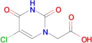 2-(5-Chloro-2,4-dioxo-1,2,3,4-tetrahydropyrimidin-1-yl)acetic acid