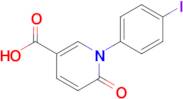 1-(4-Iodophenyl)-6-oxo-1,6-dihydropyridine-3-carboxylic acid