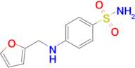 4-{[(furan-2-yl)methyl]amino}benzene-1-sulfonamide