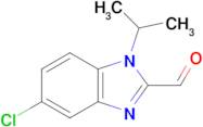 5-Chloro-1-(propan-2-yl)-1h-1,3-benzodiazole-2-carbaldehyde
